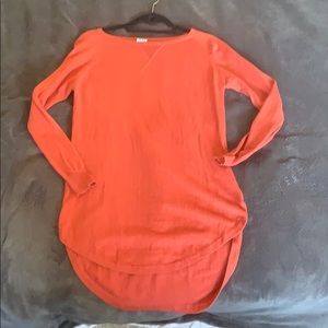 Veto Moda sweater tunic in rust orange  sz Small